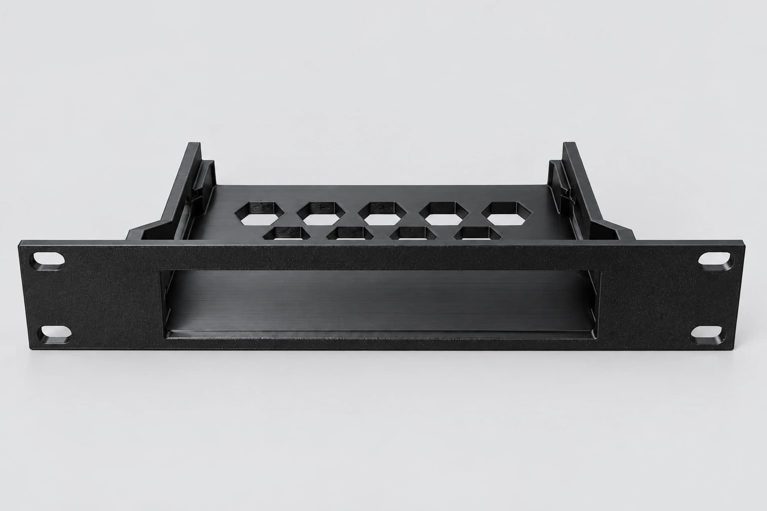 Empty TP-Link TL-SG108S-M2 rack mount, None keystone option, with vented reinforced cradle